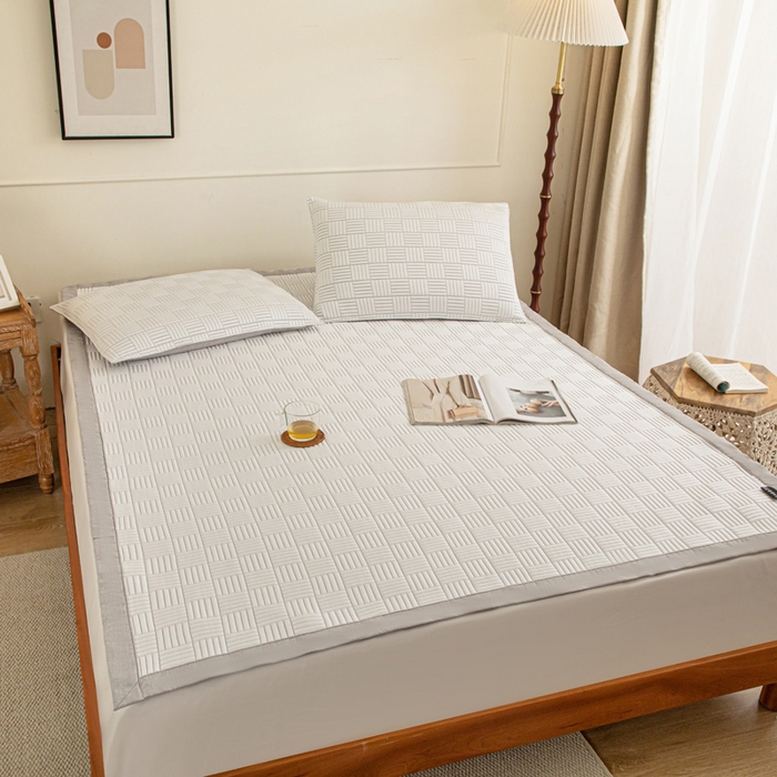 91家纺网 家纺一手货源 找家纺 （总）野马寝具跨境电商专供 2025新款高分子冰感垫软凉席