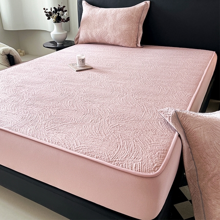 91家纺网 家纺一手货源 找家纺 （总）蓝邻家纺 2025新款PE提花床笠凉席-涂鸦系列