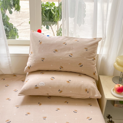 91家纺网 家纺一手货源 找家纺 （总）（总）  莱通2025新款原棉老粗布单枕套