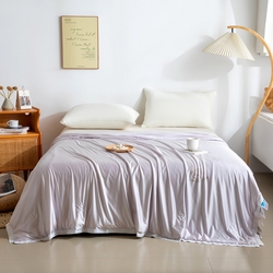 91家纺网 家纺一手货源 找家纺 （总）野马寝具跨境电商专供 2025新款森氧冰蚕蚕丝被,粉色,金色,紫色