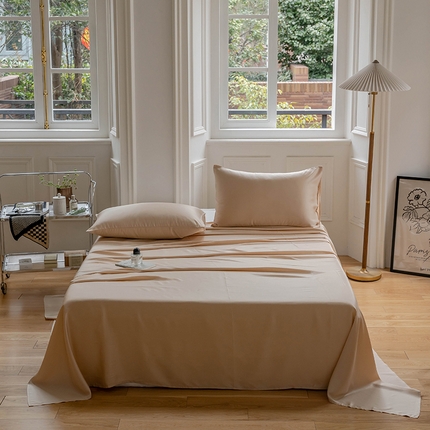 91家纺网 家纺一手货源 找家纺 （总）咏绒家纺工厂店 2025新款60S奥地利兰精天丝轻奢系列-单床单