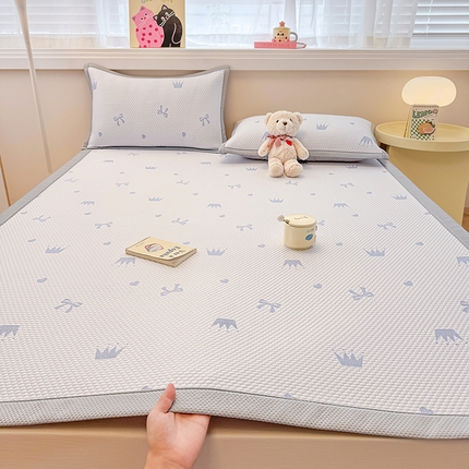 91家纺网 家纺一手货源 找家纺 （总）金盛纺 2025新款冰豆豆凉席-床席款