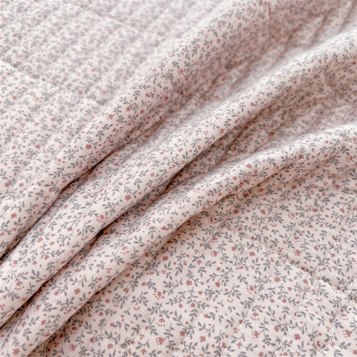 91家纺网 家纺一手货源 找家纺 恒爱 2025新款全棉印花单床盖 安哥拉公主-豆沙