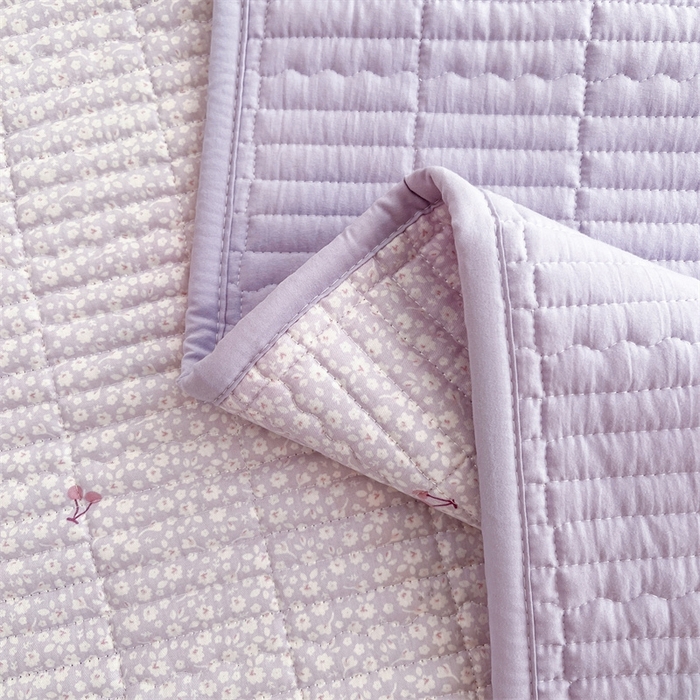 91家纺网 家纺一手货源 找家纺 恒爱 2025新款全棉印花单床盖 童年