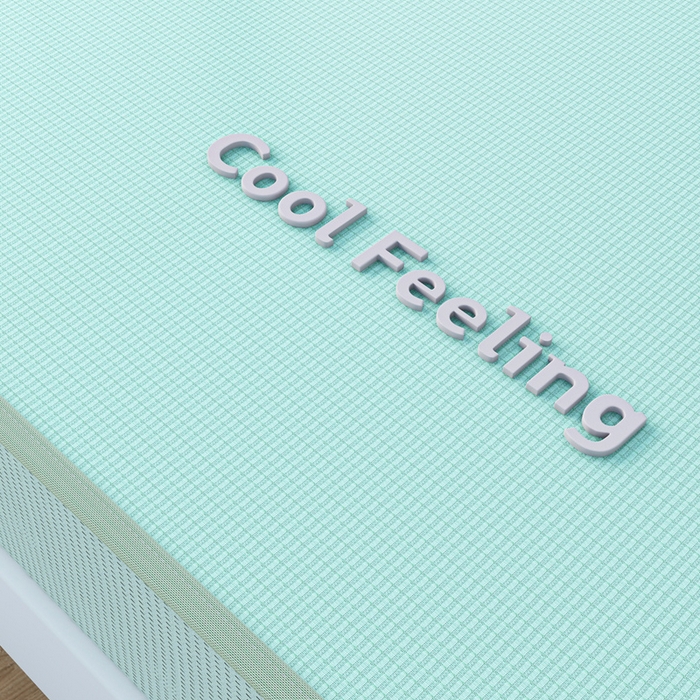 91家纺网 家纺一手货源 找家纺 2025新款云母冰川凉席床笠 云母冰川-绿（床笠）