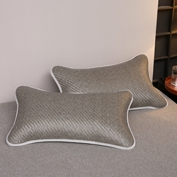 91家纺网 家纺一手货源 找家纺 （总）2025新款纯色冰藤全荞麦枕夏凉凉感枕芯冰丝冰藤枕头,纯色冰藤全荞麦枕-灰色 35*55cm,纯色冰藤全荞麦枕-咖色 35*55cm,纯色冰藤全荞麦枕-米色35*55cm,纯色冰藤全荞麦枕-嫩绿35*55cm,组合图