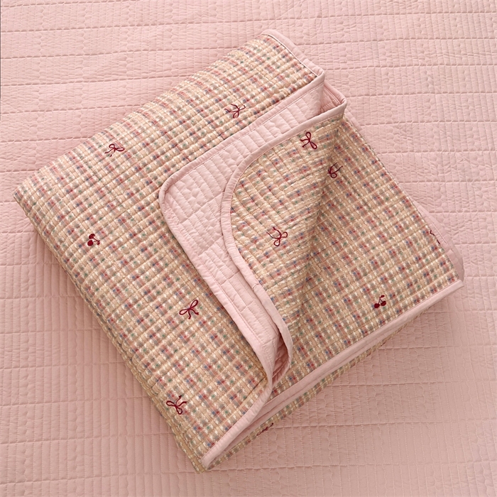 91家纺网 家纺一手货源 找家纺 恒爱 2025新款全棉印花单床盖 真爱