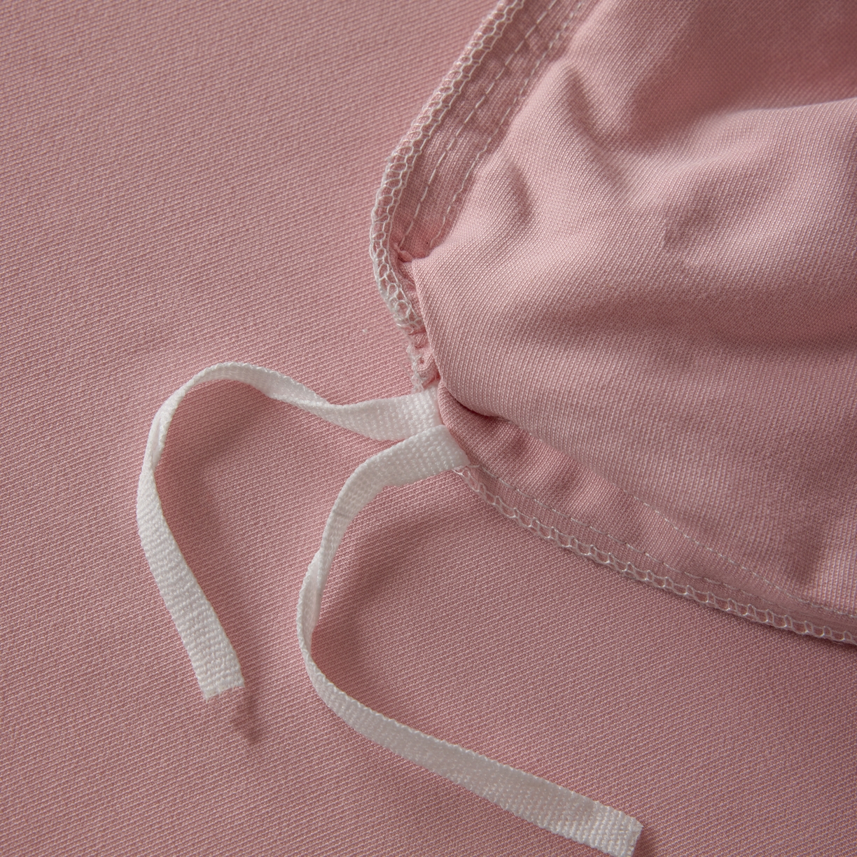 91家纺网 家纺一手货源 找家纺 丽卡家纺 2025新款数码印花有氧双层纱四件套 典雅粉