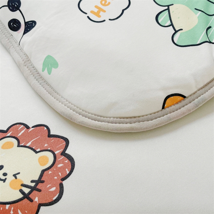 91家纺网 家纺一手货源 找家纺  （提供买家秀 爆款花型 不断货）2025新款A类大豆针织棉夏被空调被夏凉被 快乐园