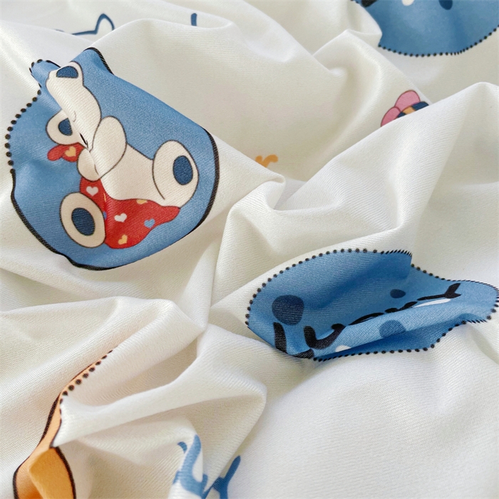 91家纺网 家纺一手货源 找家纺  （提供买家秀 爆款花型 不断货）2025新款A类大豆针织棉夏被空调被夏凉被 米米熊