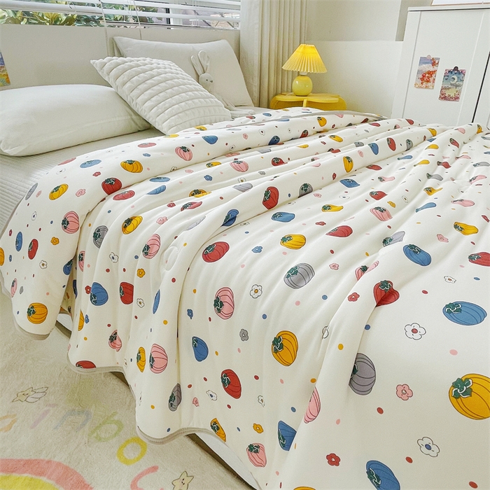  （提供买家秀 爆款花型 不断货）2025新款A类大豆针织棉夏被空调被夏凉被 南瓜贝贝