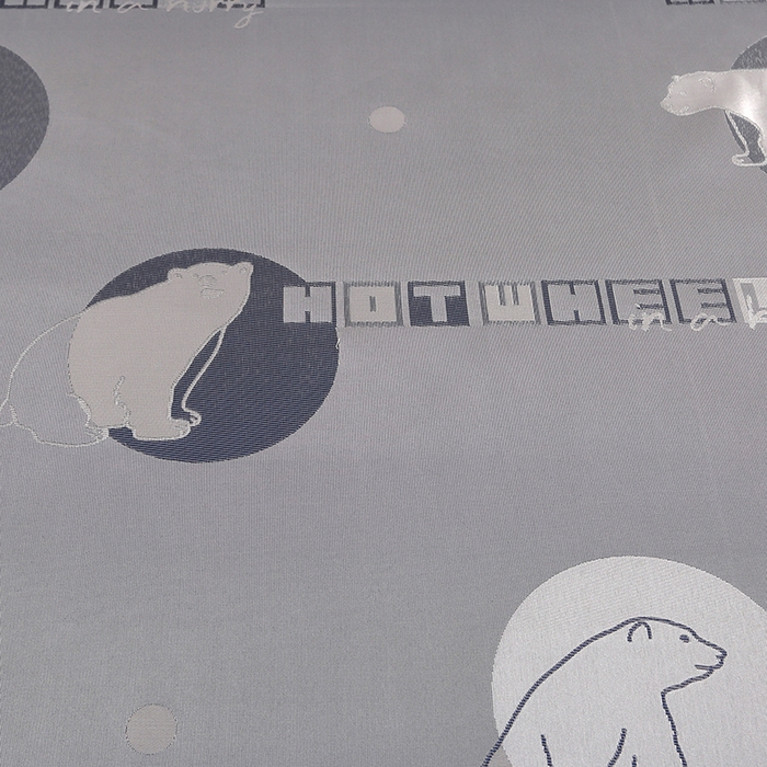 91家纺网 家纺一手货源 找家纺 席皇后 2025新款可机洗抗菌提花冰丝席 富贵熊