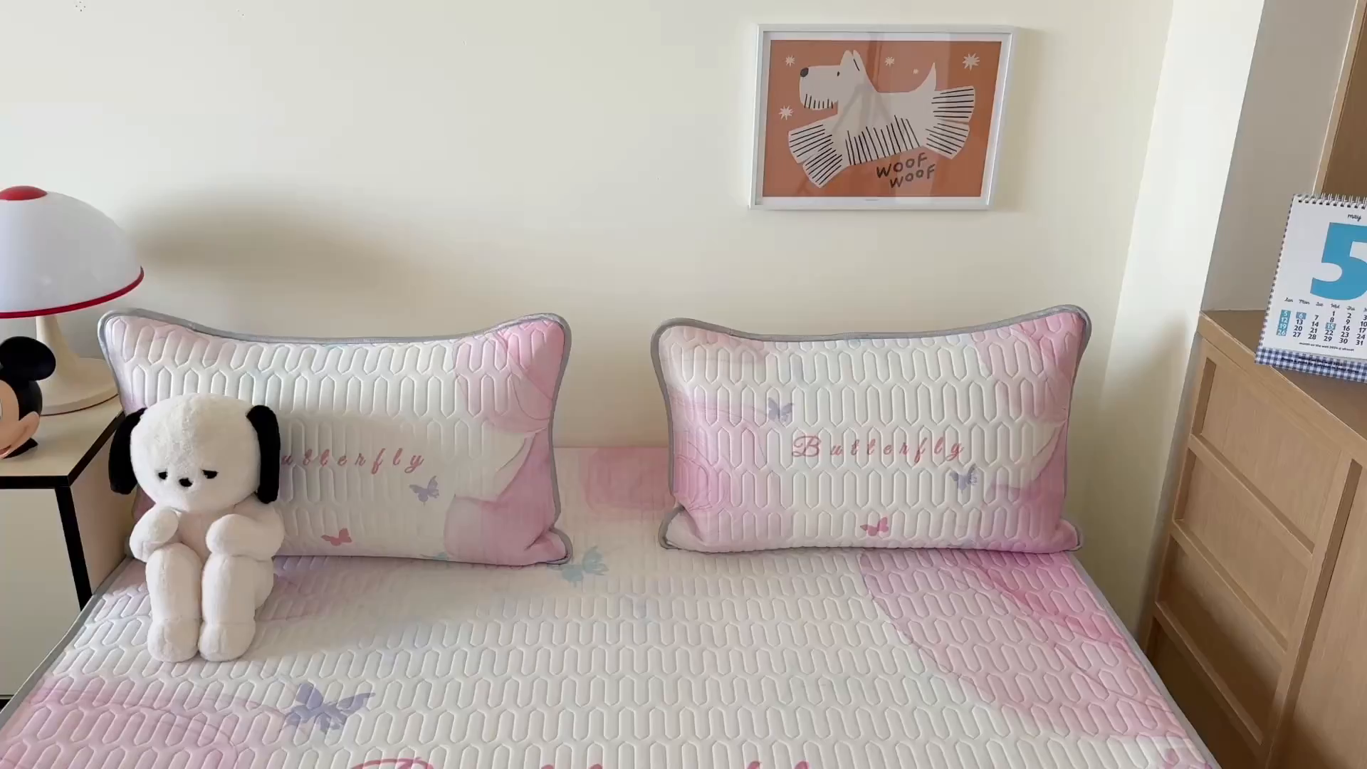 91家纺网 家纺一手货源 找家纺 顾里家纺 2025新款凉感丝数码印花ins大版卡通席三件套 梦境之花