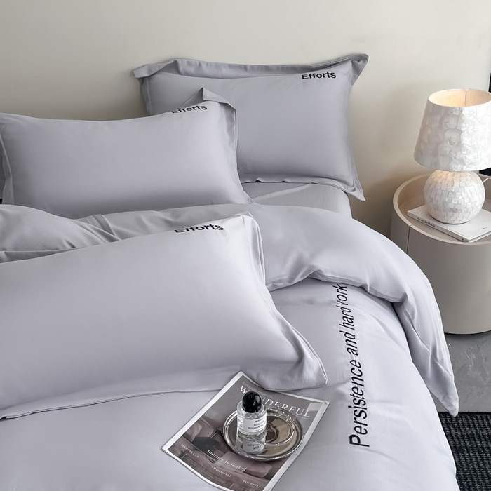 91家纺网 家纺一手货源 找家纺 新方向 2025新款天丝刺绣四件套-有理想 有理想-爵士灰