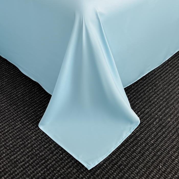 91家纺网 家纺一手货源 找家纺 新方向 2025新款天丝刺绣四件套-有理想 有理想-以太蓝