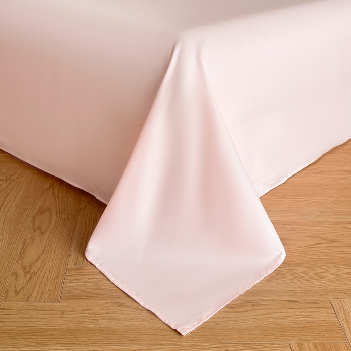 91家纺网 家纺一手货源 找家纺 新方向 2025新款天丝刺绣四件套-蝶恋 蝶恋-粉玉