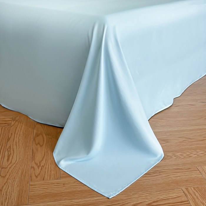 91家纺网 家纺一手货源 找家纺 新方向 2025新款天丝刺绣四件套-蝶恋 蝶恋-以太兰