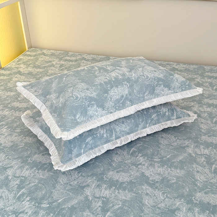 91家纺网 家纺一手货源 找家纺 手艺人家纺 2025新款亲肤舒适雪尼尔复合炕盖榻榻米垫炕垫 -XK3737-3753 XK3737蓝