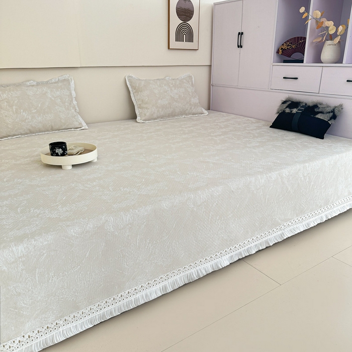 91家纺网 家纺一手货源 找家纺 手艺人家纺 2025新款亲肤舒适雪尼尔复合炕盖榻榻米垫炕垫 -XK3737-3753 XK3737米