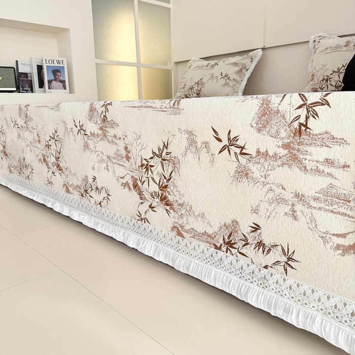 91家纺网 家纺一手货源 找家纺 手艺人家纺 2025新款亲肤舒适雪尼尔复合炕盖榻榻米垫炕垫 -XK3737-3753 XK3738咖