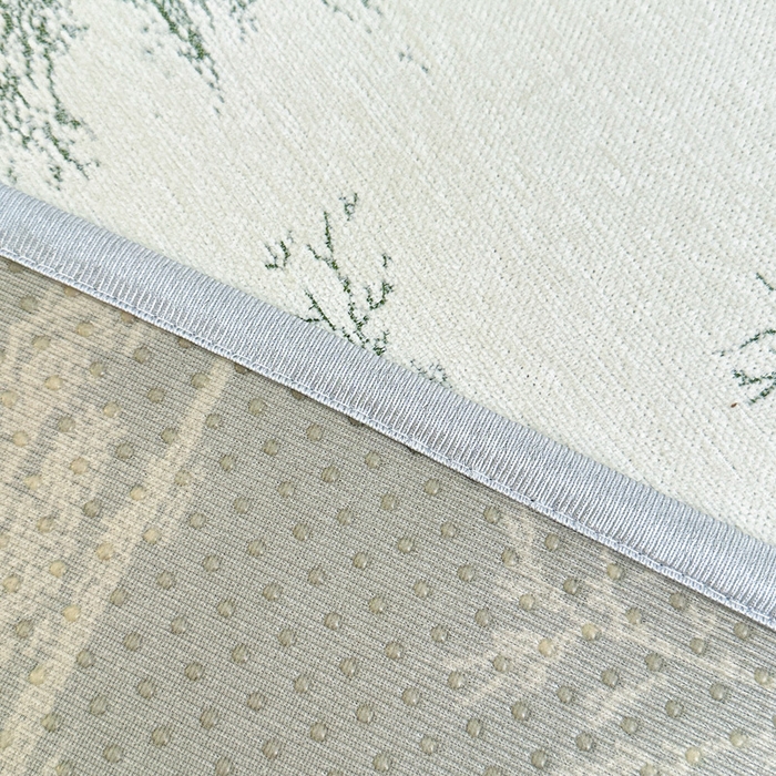 91家纺网 家纺一手货源 找家纺 手艺人家纺 2025新款亲肤舒适雪尼尔复合炕盖榻榻米垫炕垫 -XK3737-3753 XK3738绿