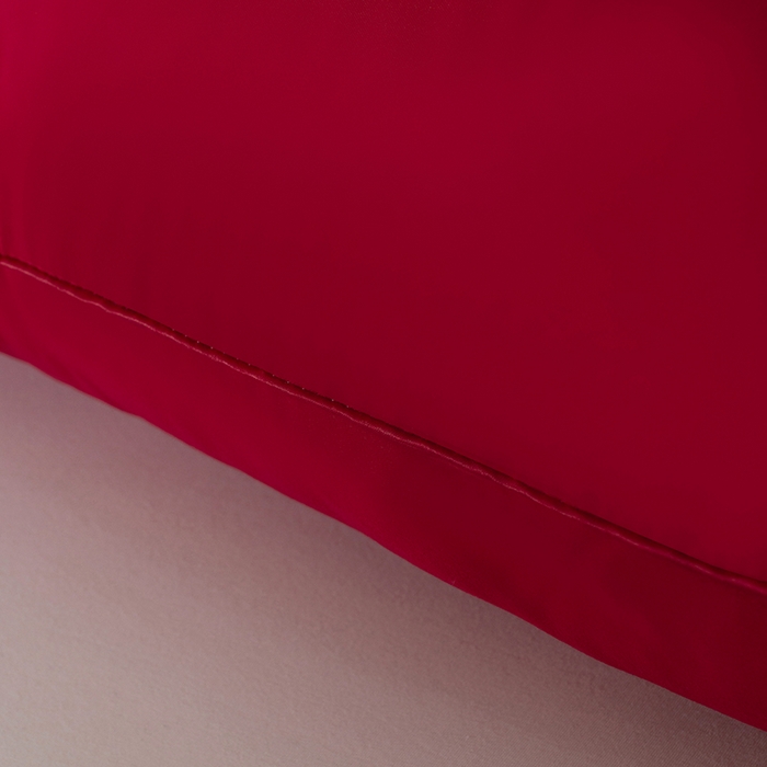 91家纺网 家纺一手货源 找家纺 佳合枕芯 2025家满阳光酒店款羽丝绒枕枕芯枕头 红色高枕1000g