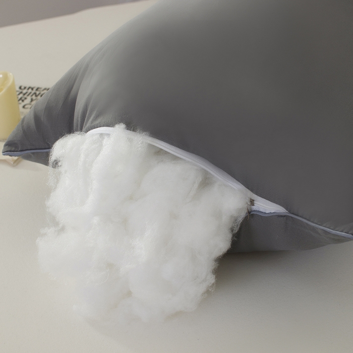 91家纺网 家纺一手货源 找家纺 佳合枕芯 2025家满阳光酒店款羽丝绒枕枕芯枕头 灰色中枕700g