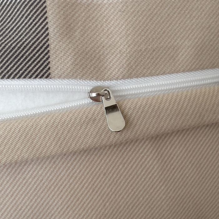 91家纺网 家纺一手货源 找家纺 优品阁 2024新款全棉磨毛四件套 曼迪-咖