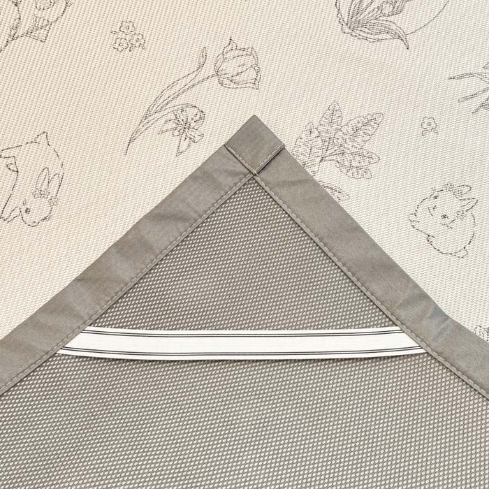 91家纺网 家纺一手货源 找家纺 慕澄家纺 2025新款小清新印花真冰藤系列凉席床席款 床席-花儿小兔