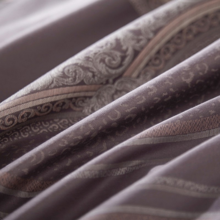 91家纺网 家纺一手货源 找家纺 （总）赫本真丝馆（珍丝纺） 2025新款100支色织棉大提花四件套