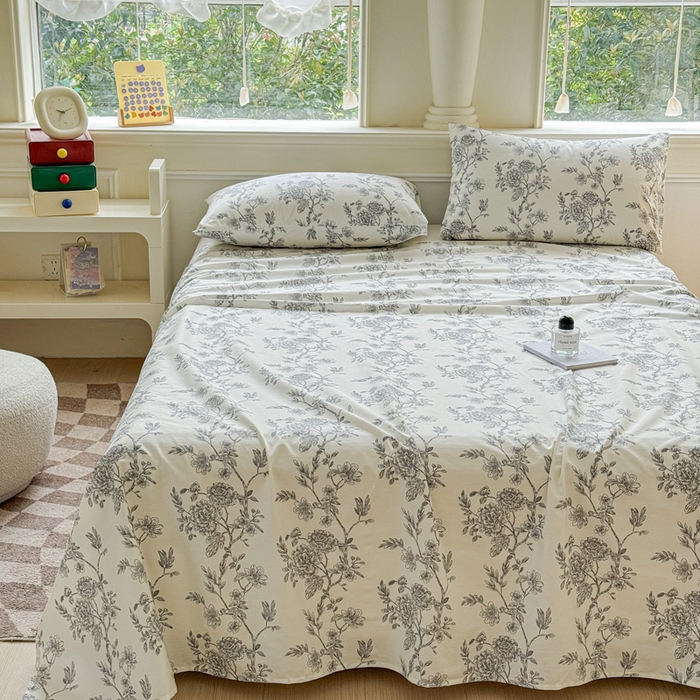 91家纺网 家纺一手货源 找家纺 （总）2025新款全棉床单床笠