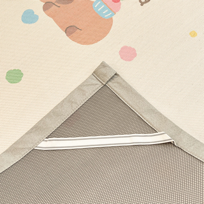 91家纺网 家纺一手货源 找家纺 慕澄家纺 2025新款小清新印花真冰藤系列凉席床席款 床席-卡皮巴拉