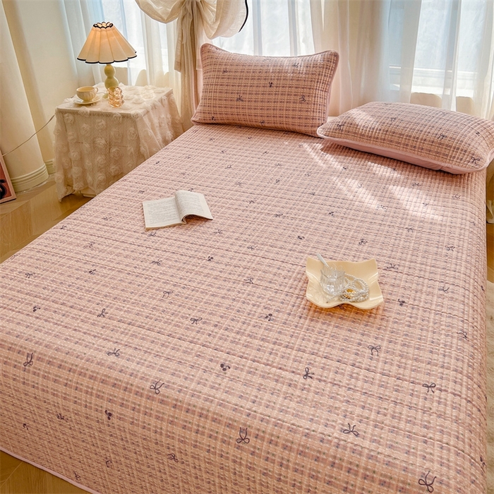 91家纺网 家纺一手货源 找家纺 恒爱 2025新款全棉印花单床盖 真爱