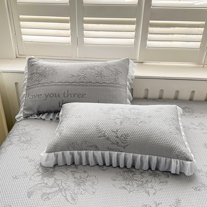 91家纺网 家纺一手货源 找家纺 （总）2025新款冰豆豆凉感单枕套-花之恋系列冰豆豆凉感枕套-花之恋系列