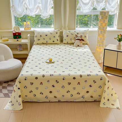 91家纺网 家纺一手货源 找家纺 （总）2025新款全棉床单床笠