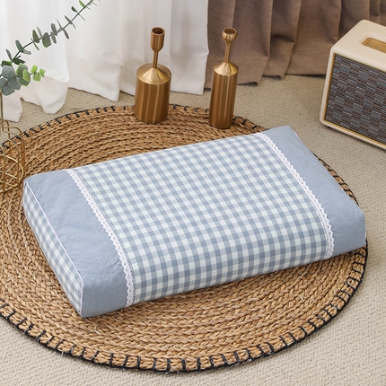 91家纺网 家纺一手货源 找家纺 （总）2025新款荞麦枕全棉水洗棉颈椎枕全荞麦壳枕头成人颈椎反弓养护枕