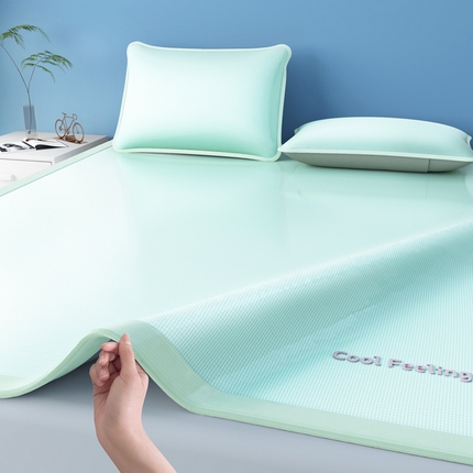 91家纺网 家纺一手货源 找家纺 （总）2025新款云母冰川凉席床笠