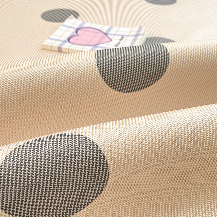 91家纺网 家纺一手货源 找家纺 慕澄家纺 2025新款小清新印花真冰藤系列凉席床席款 床席-圈圈