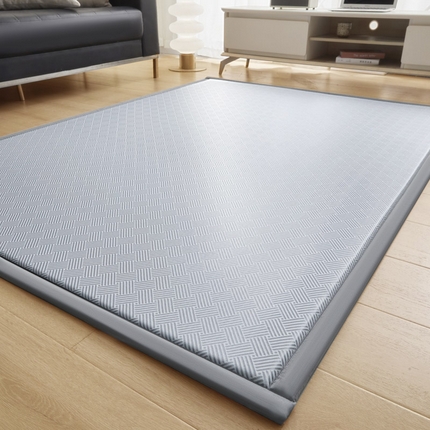 91家纺网 家纺一手货源 找家纺 （总）可恩欣 2025新款抑菌冰丝席地垫