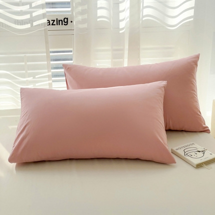 91家纺网 家纺一手货源 找家纺 （总）禧缘家纺（原梦想家） 2025新款全棉40s纯色13372系列单枕套