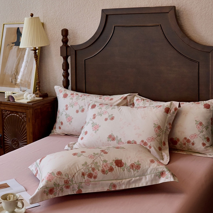 91家纺网 家纺一手货源 找家纺 （总）由丽家纺 2025新款柔棉数码印花四件套系列