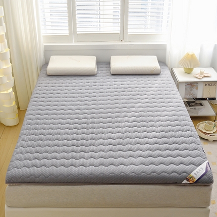 苏赫床垫 2025新款A类针织提花床垫 波浪-灰