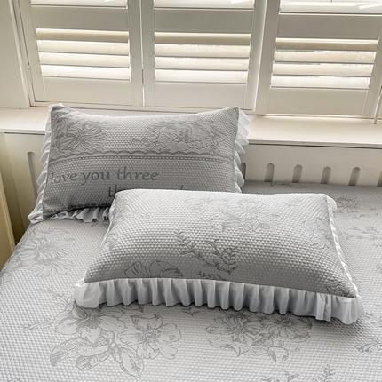 91家纺网 家纺一手货源 找家纺 （总）2025新款冰豆豆凉感单枕套-花之恋系列冰豆豆凉感枕套-花之恋系列