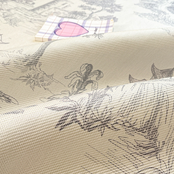 91家纺网 家纺一手货源 找家纺 慕澄家纺 2025新款小清新印花真冰藤系列凉席床席款 床席-远山