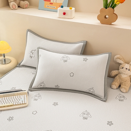 金盛纺 2025新款冰豆豆单枕套 蛋仔派对