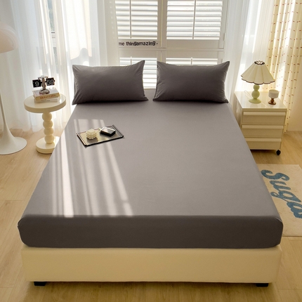 91家纺网 家纺一手货源 找家纺 （总）禧缘家纺（原梦想家） 2025新款全棉40s纯色13372系列单床笠