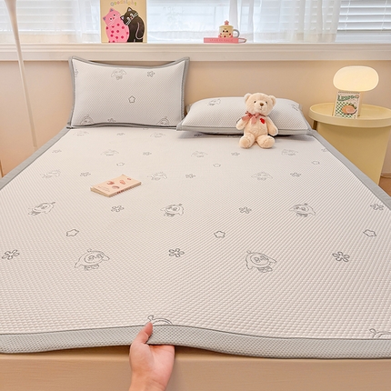 金盛纺 2025新款冰豆豆凉席-床席款 蛋仔派对