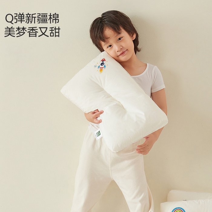 91家纺网 家纺一手货源 找家纺 （总）唯爱品 2026新款全棉卡通儿童枕头枕芯 记忆枕源头工厂