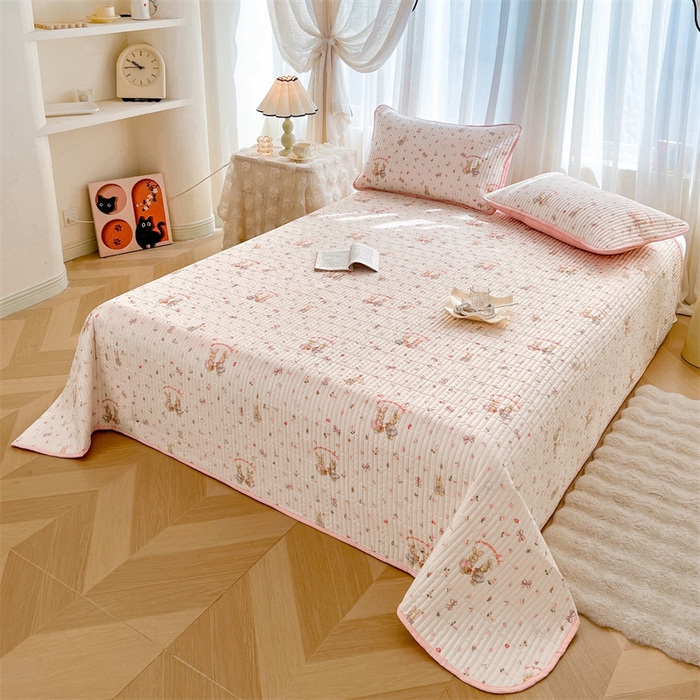 91家纺网 家纺一手货源 找家纺 （总）恒爱 2025新款全棉印花单床盖