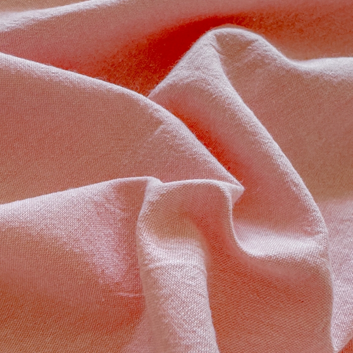 91家纺网 家纺一手货源 找家纺 2025新款全棉色织水洗棉床单床笠 嫩粉 床笠款